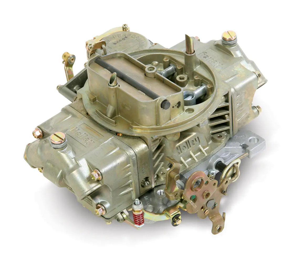 Holley 0-3310C 750 Cfm - 4160 - Vacuum Secondaries - Gold Dichromate - Gasoline 1