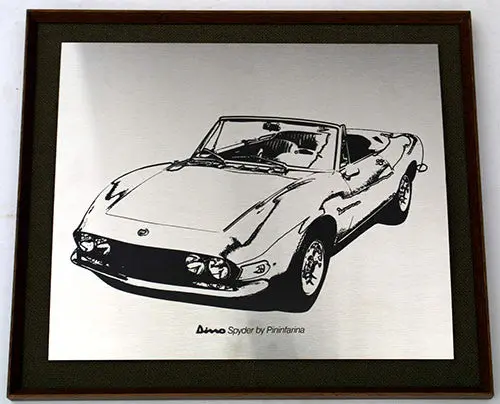 Fiat Dino Spyder Picture Fia01005 1