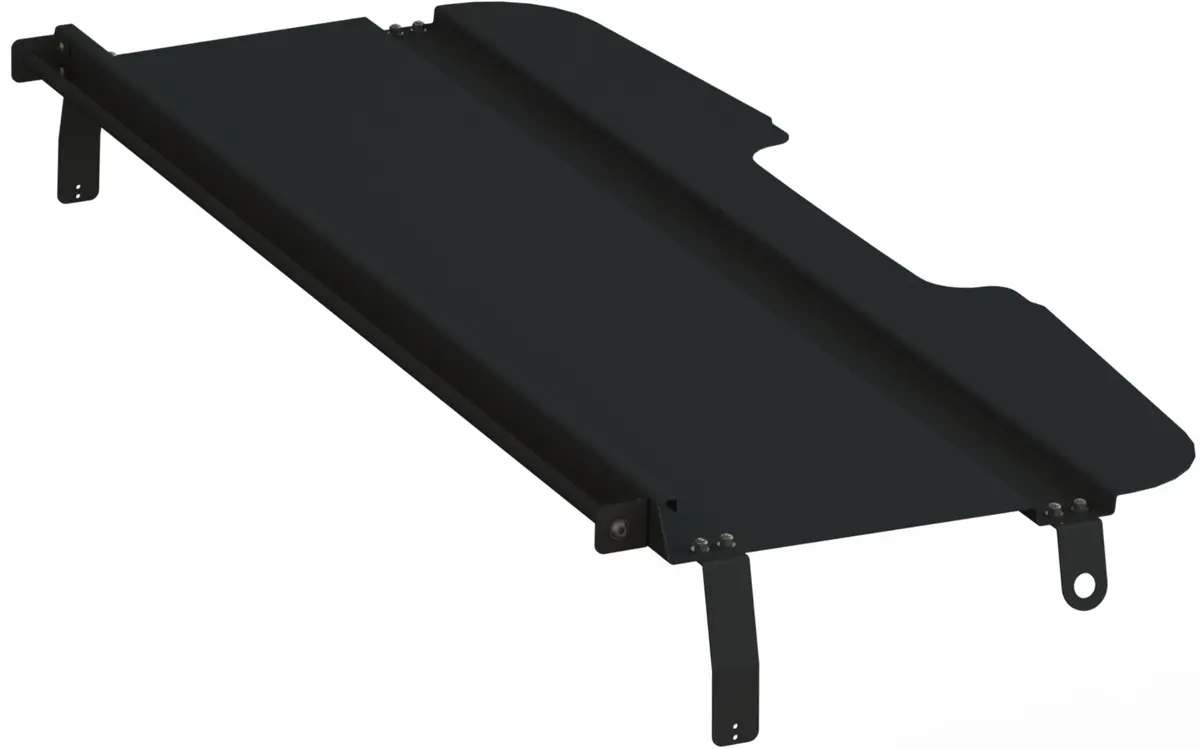 2019+ Headliner Shelf With Curtain Rod 1