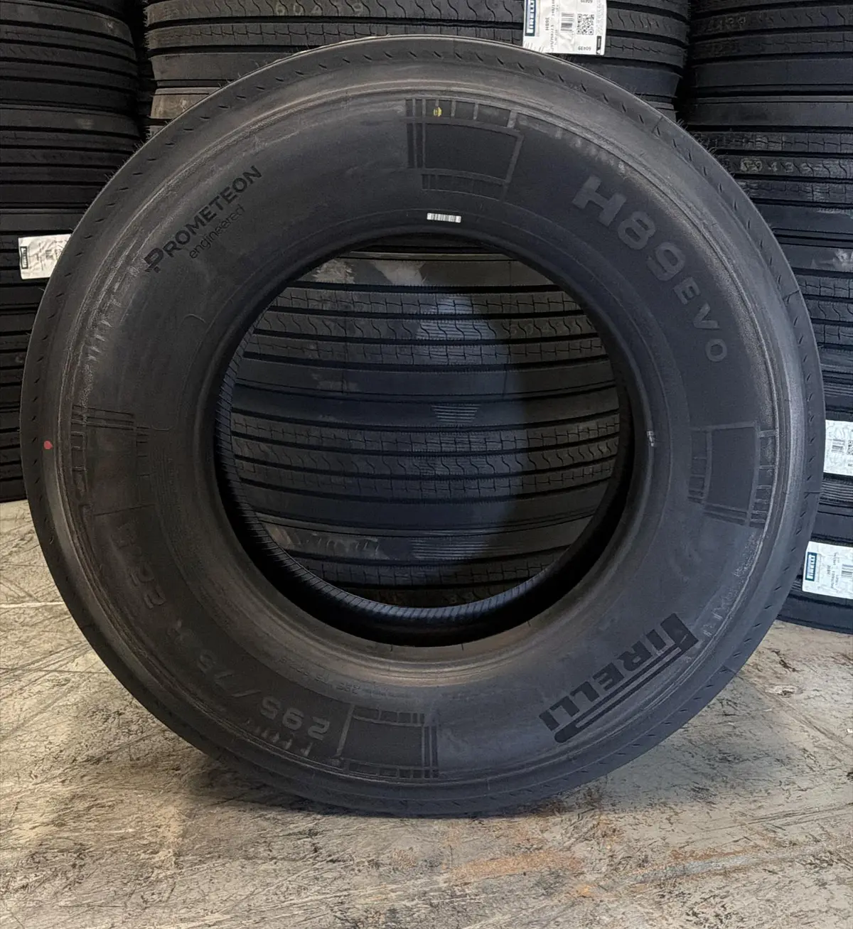 Tire 295/75R22.5 Pirelli H89 Evo Steer All Position 16 Ply 149/146L 1