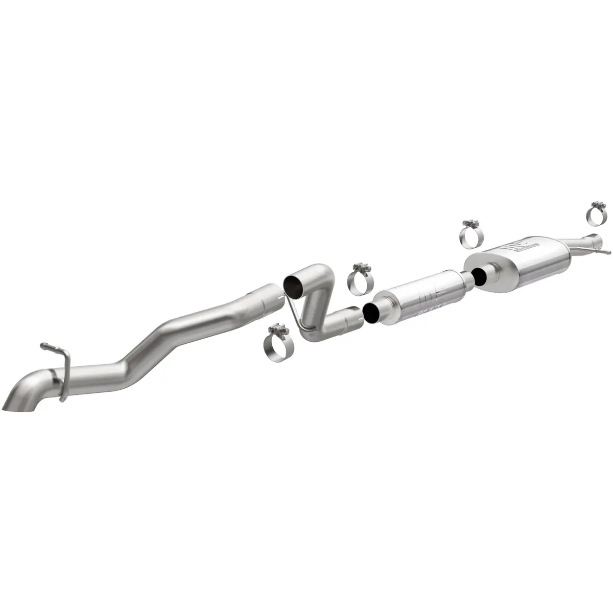 Magnaflow Exhaust Products 19539 Magnaflow Overland Series Stainless Cat-Back System 1