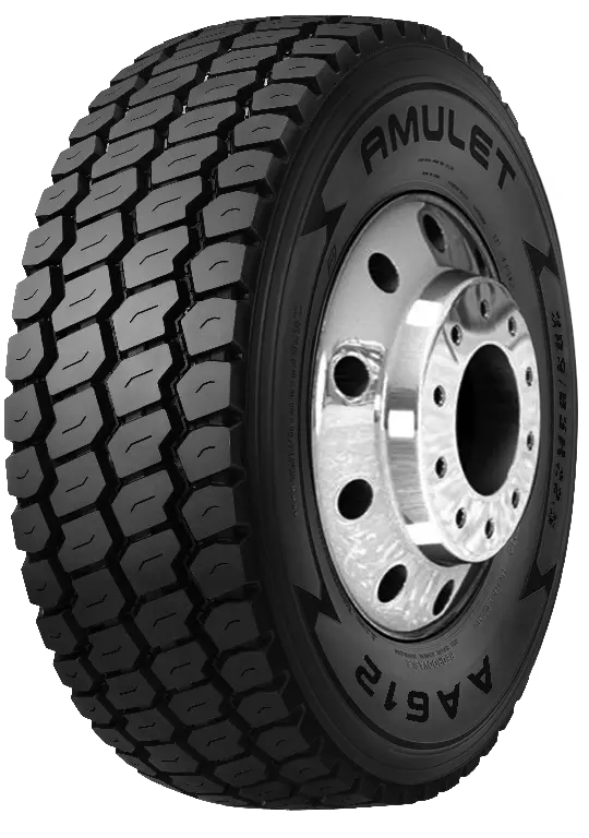 Set Of 8 Tires 385/65R22.5 Amulet Aa612 Steer All Position 20 Ply Commercial Truck 1