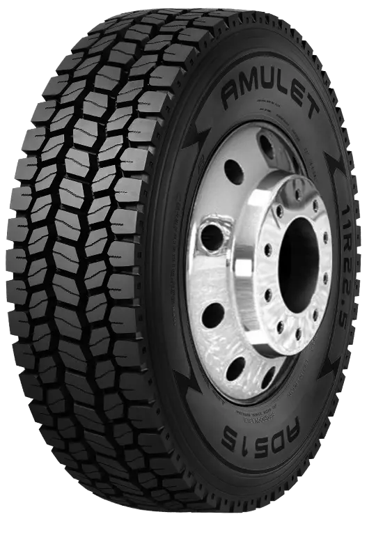 Tire 11R24.5 Amulet Ad515 Drive Open Shoulder 16 Ply H 149/146 L 2