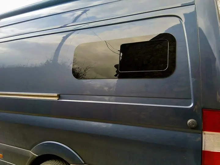 Van Bunk Half-Slider Window Driver Side 40" X 15" 2007-2024 (Ubw-L4015-Hss-6300 P) 1