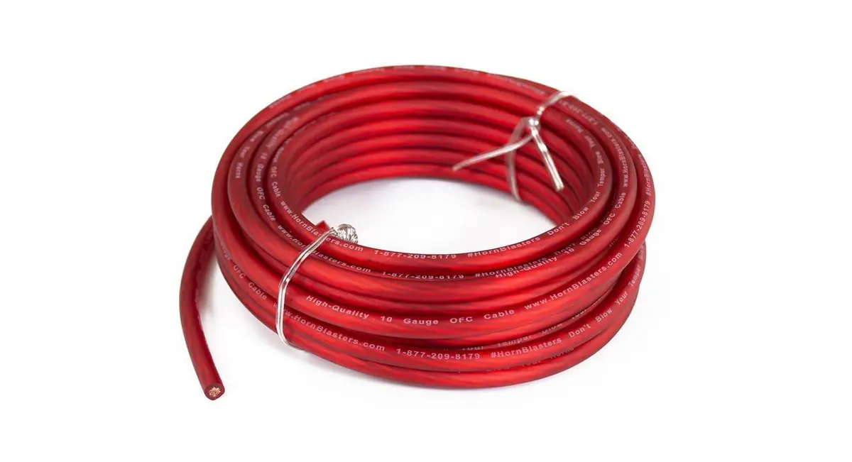 10 Gauge Red Wire (22') 1