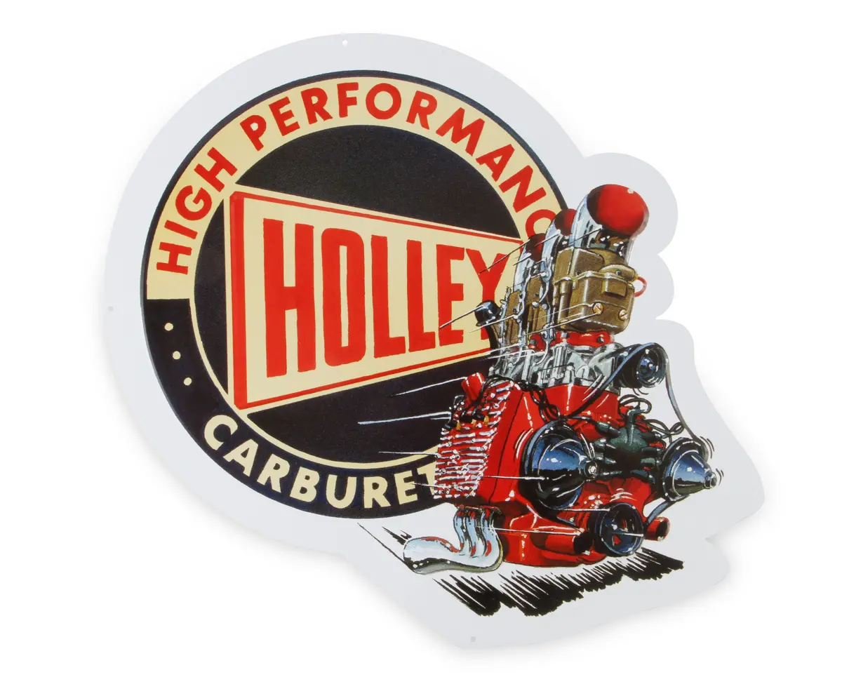 Holley 10003Hol Holley Metal Sign - 18" X 18" 1