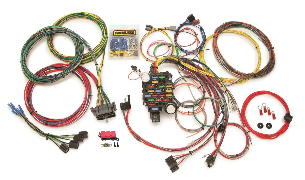 Painless Wiring 10206 28 Circuit Classic-Plus Customizable Chassis Harness 1