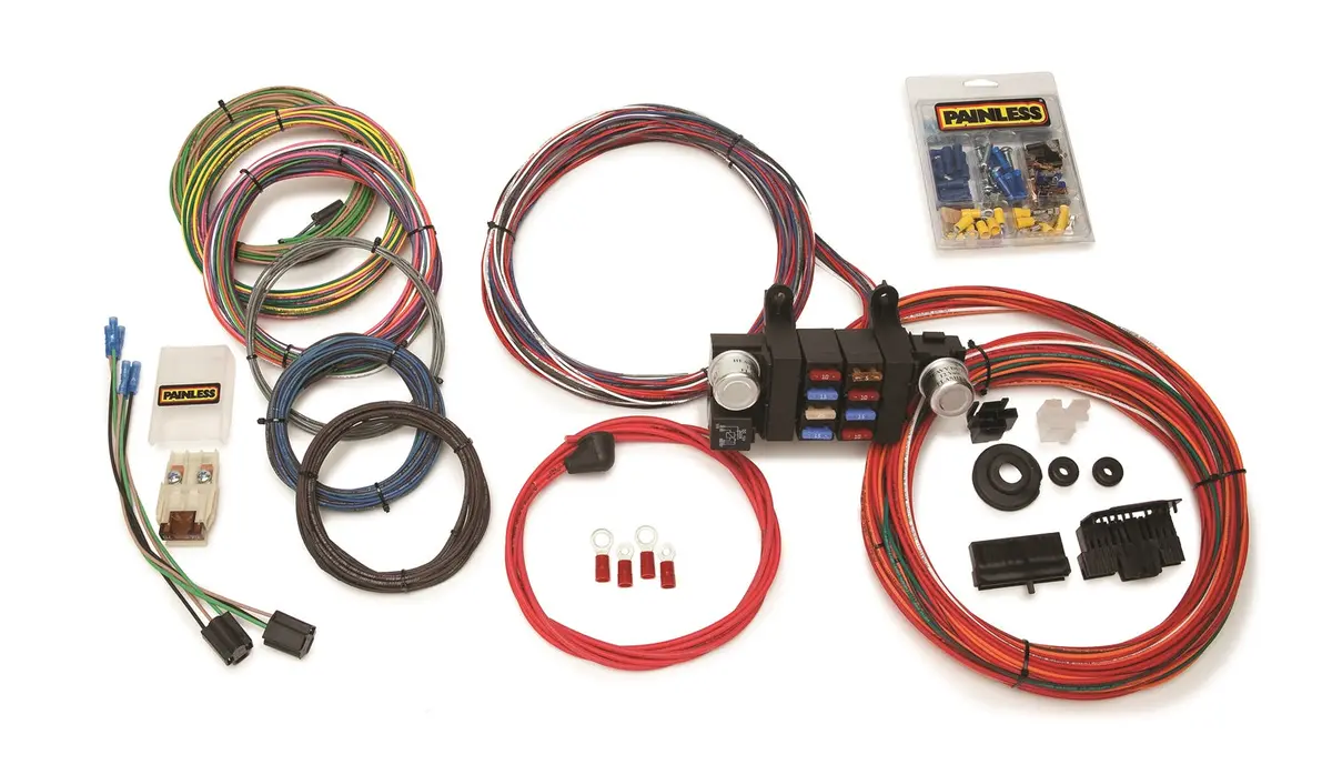 Painless Wiring 10308 18 Circuit Customizable Chassis Harness 1