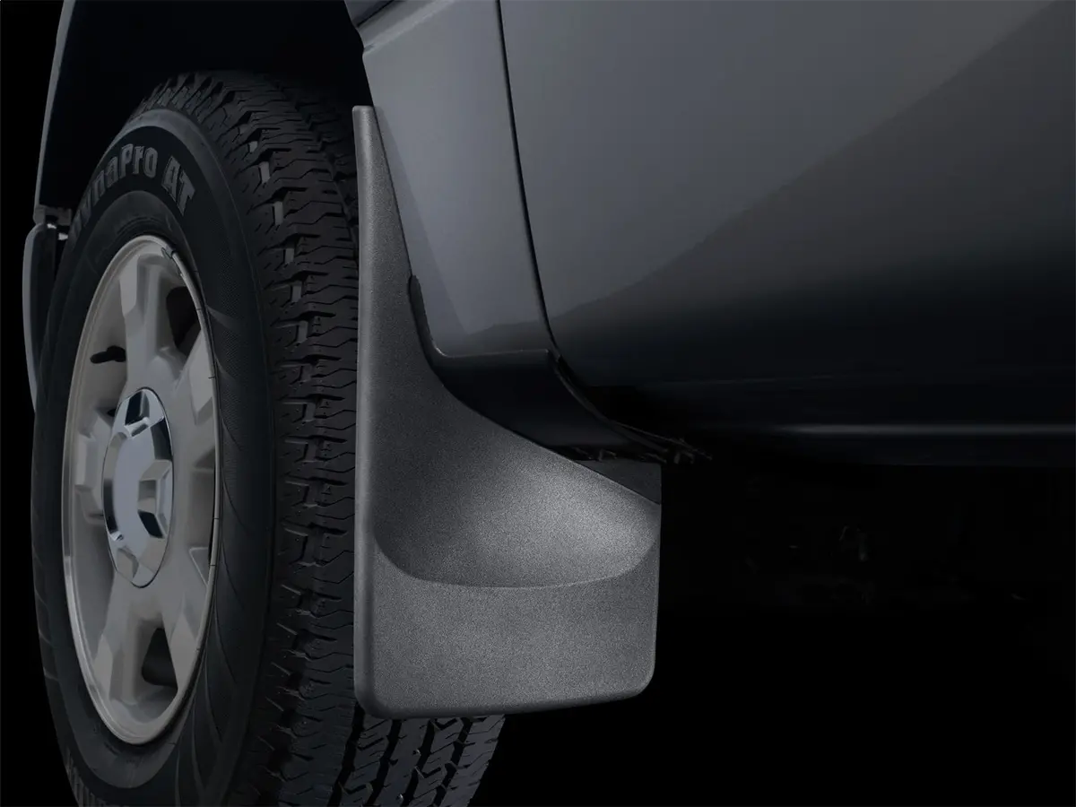 Weathertech 110108-120108 Mudflap No-Drill Digitalfit® Mudflap Kit; Black; 1