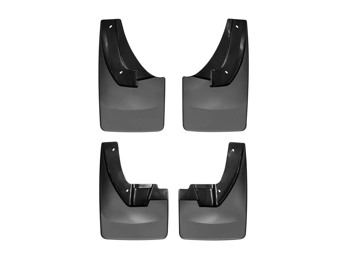 Weathertech 110026-120026 Mudflap No-Drill Digitalfit® Mudflap Kit; Black; 1