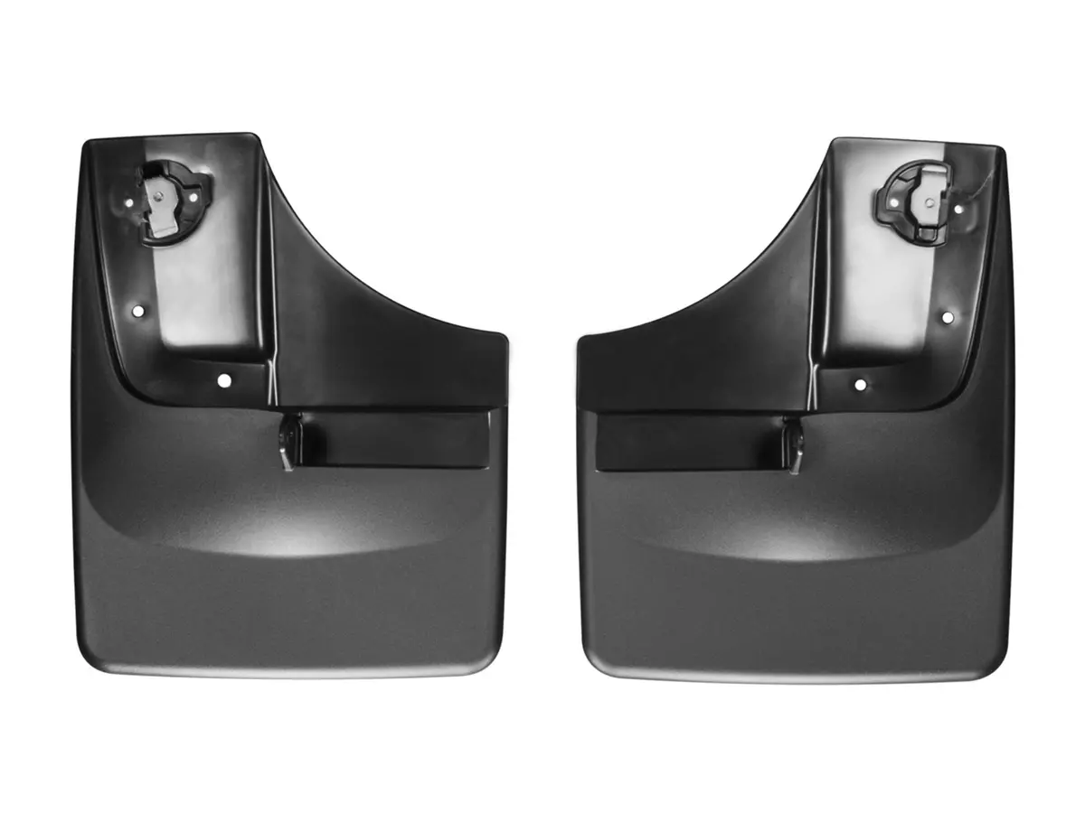 Weathertech 110050 Mudflap No-Drill Digitalfit®; Black; 1