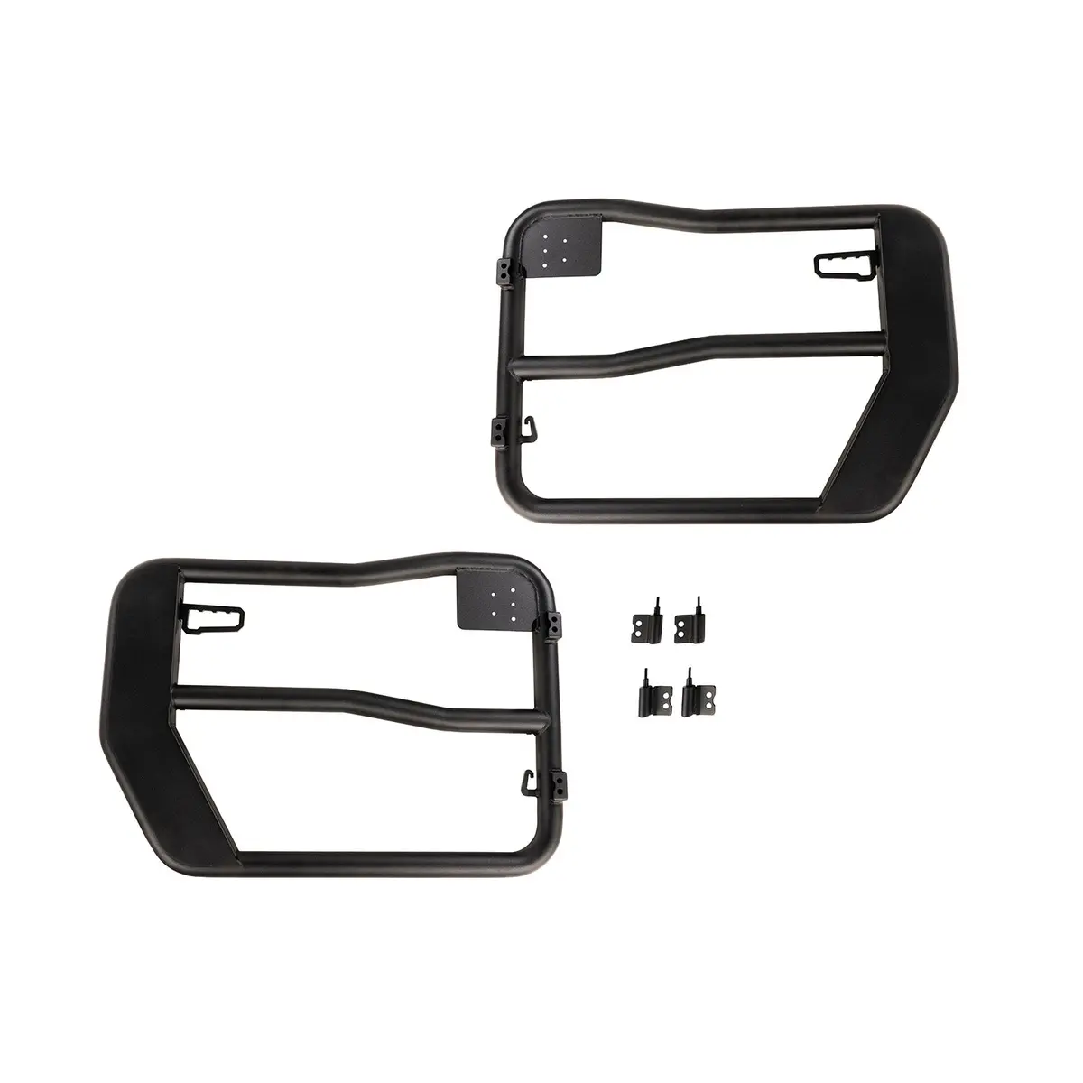 Rugged Ridge 11509.31 Fortis Tube Doors, Front 1