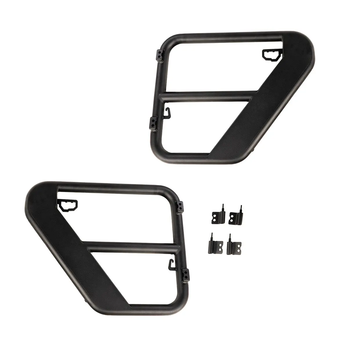 Rugged Ridge 11509.32 Fortis Tube Doors, Rear 1
