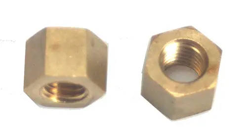 Brass Exhaust Manifold Nut 100115 1