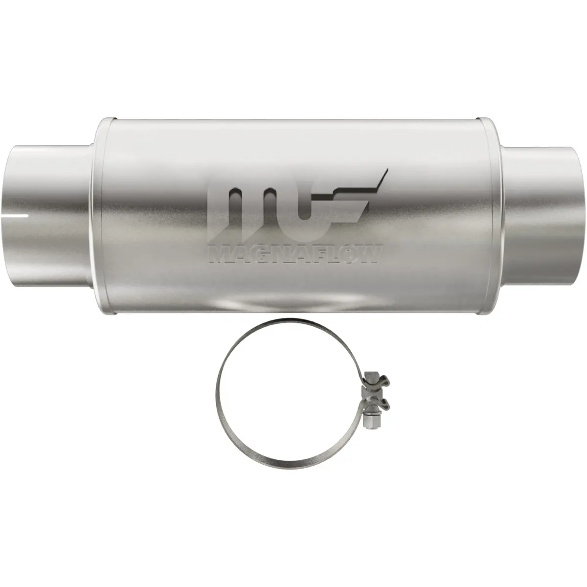 Magnaflow Exhaust Products 12776 Magnaflow Straight-Through Performance Muffler; 5In. Center/Center; 7X14x7 Body 1