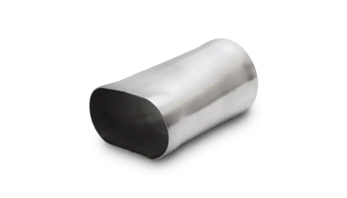 Vibrant Performance 13172 Transition Adapter, 4" Oval To 4" O.D. Round - 6" Long 1