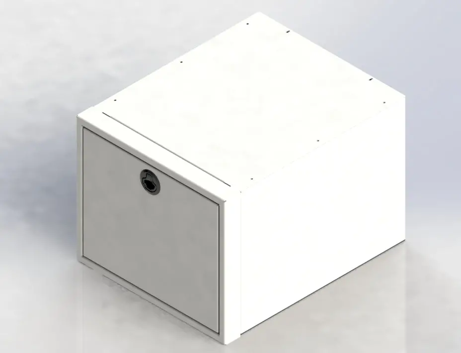 Single Drawer Cabinet 22"X18"X15" 2