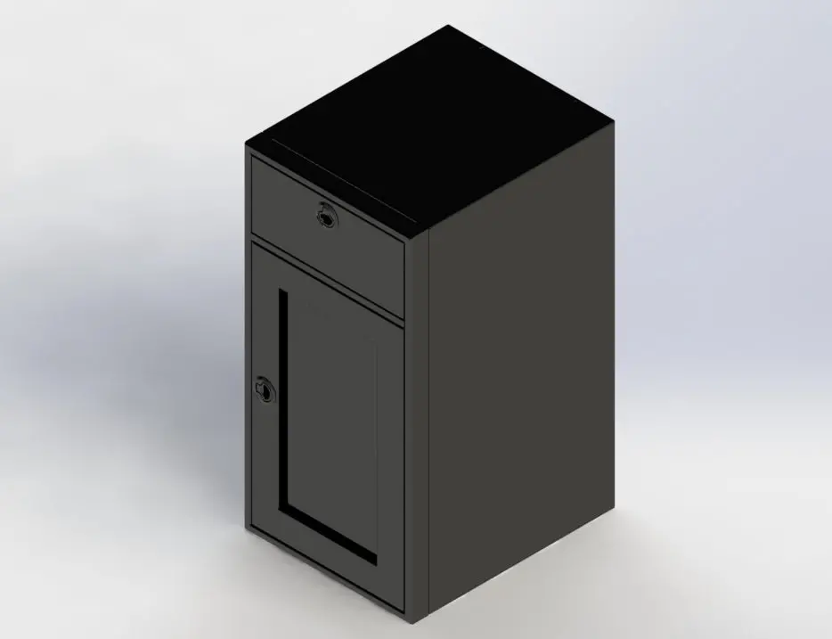 18" Base One Door And One Drawer 1
