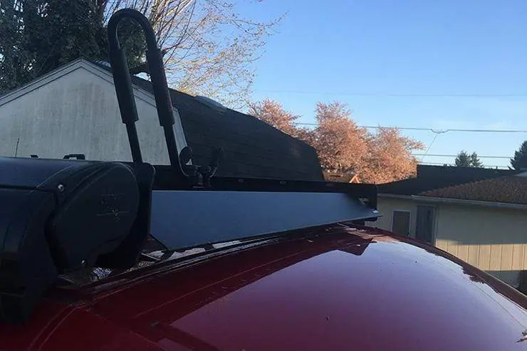 Flatline Van Co Front Fairing - Low Pro Roof Rack 1