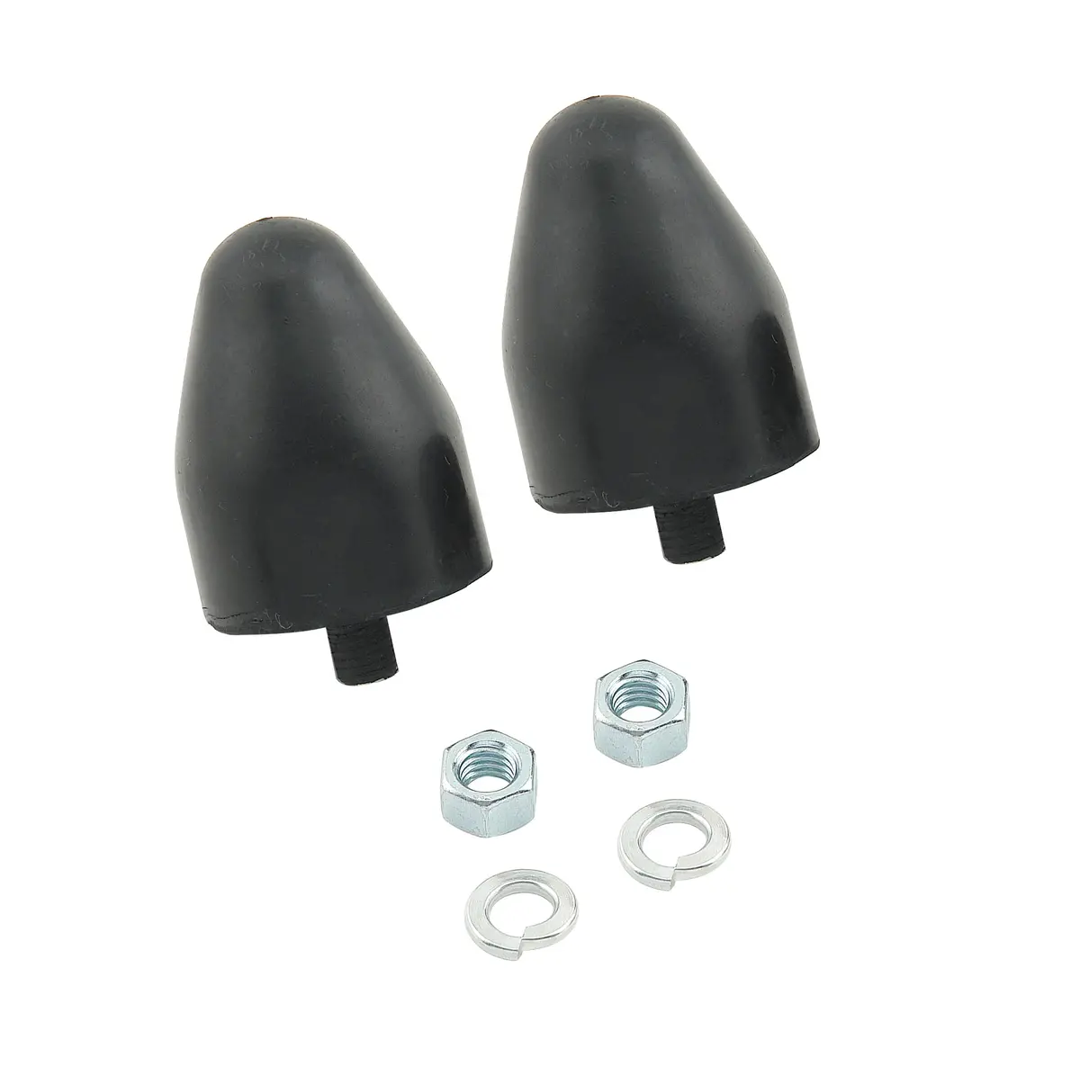 Mr Gasket 1608 These 2-1/2 Inch Traction Bar Snubbers Are Manufactured From Rubber 1