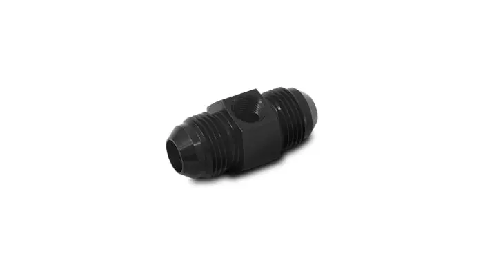 Vibrant Performance 16478 Male An Flare Union Adapter With 1/8" Npt Port; Size: -8An 1