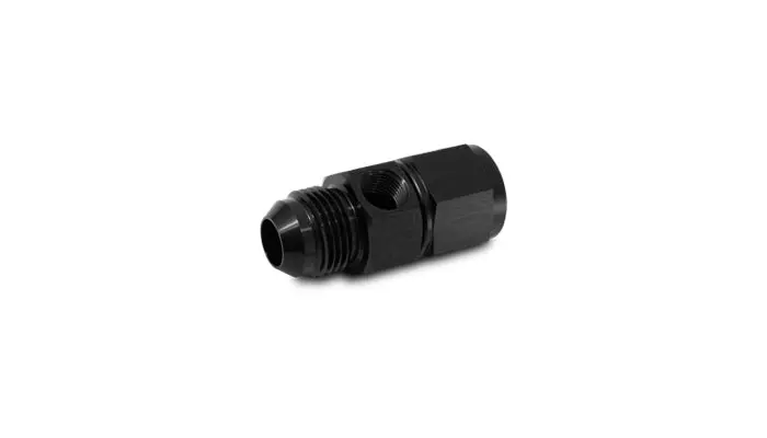 Vibrant Performance 16488 Female An To Male An Flare Union Adapter With 1/8" Npt Port; Size: -8An 1
