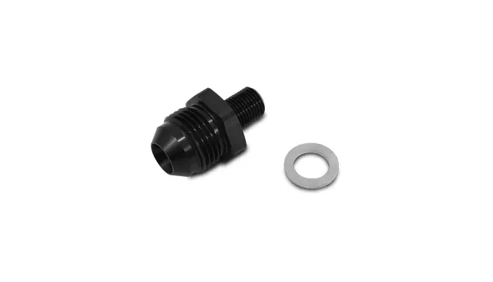 Vibrant Performance 16619 An To Metric Straight Adapter; Size: -6An Metric: 16Mm X 1.5 1