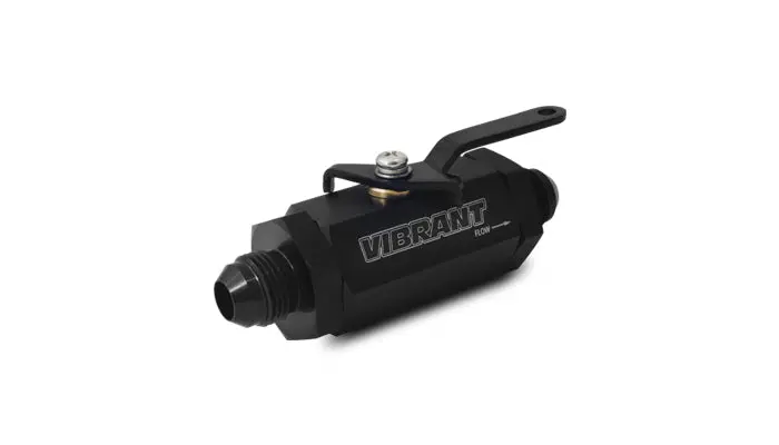 Vibrant Performance 16748 Shut Off Valve, Size: -8 An 1