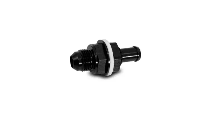 Vibrant Performance 16906 Fuel Cell Bulkhead, An Size: -6; Barb Size: 0.375" 1