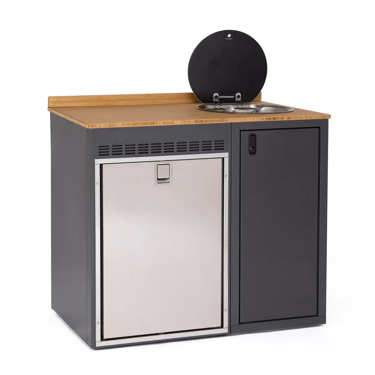 Rb Components 42In Galley - Isotherm 130 Fridge Base Cabinet 1