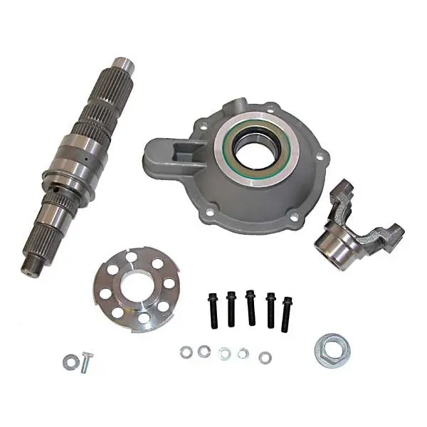 Rugged Ridge 18676.70 Transfer Case Mega Short Slip Yoke Eliminator (Sye) Kit; 88-06 Yj/Tj 1