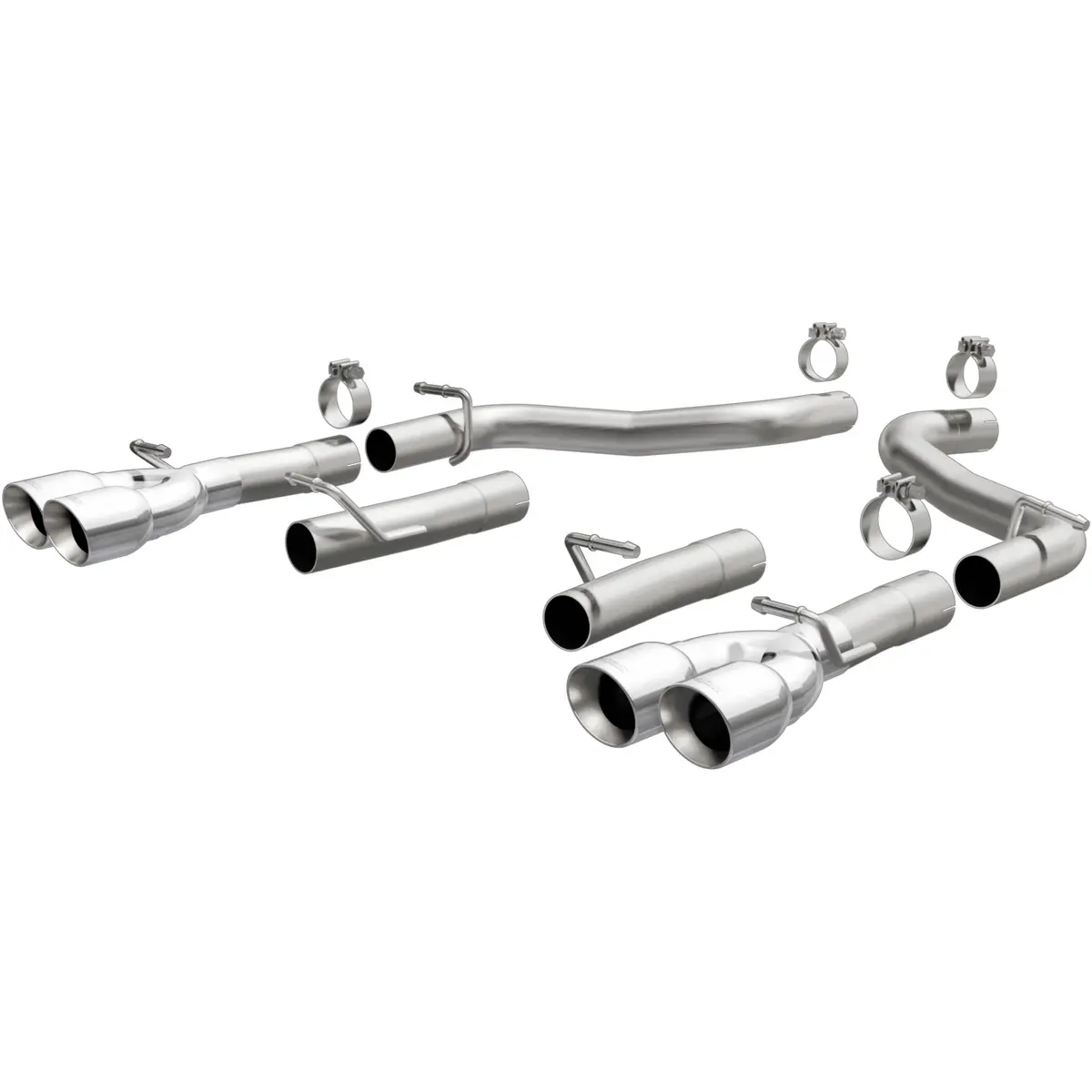 Magnaflow Exhaust Products 19218 Magnaflow Race Series Stainless Axle-Back System 1