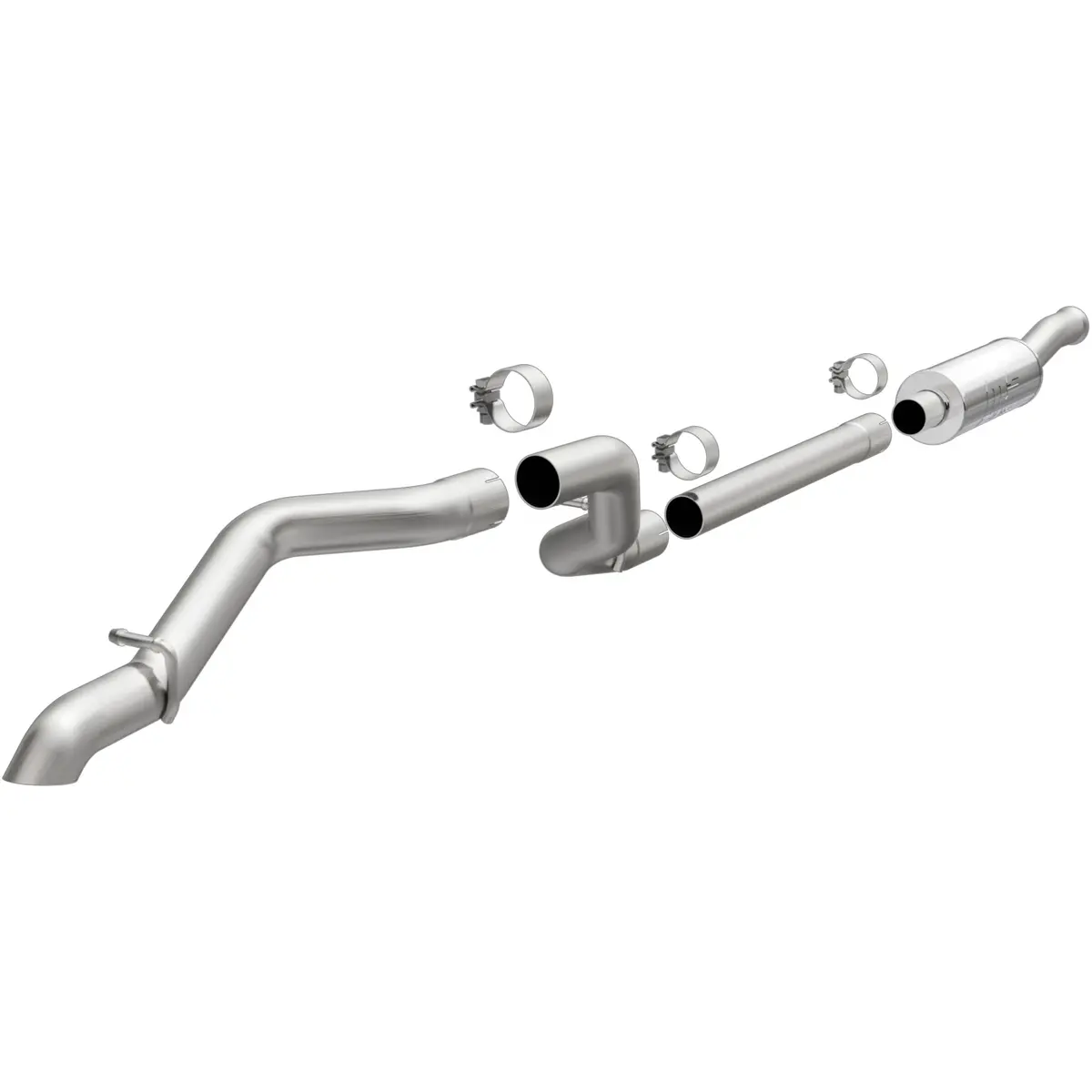 Magnaflow Exhaust Products 19428 Magnaflow Rock Crawler Series Stainless Cat-Back System 1