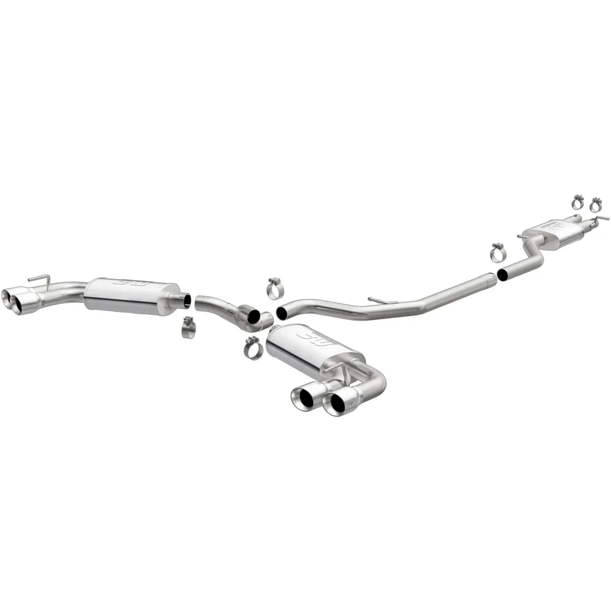 Magnaflow Exhaust Products 19466 Magnaflow Street Series Stainless Cat-Back System 1