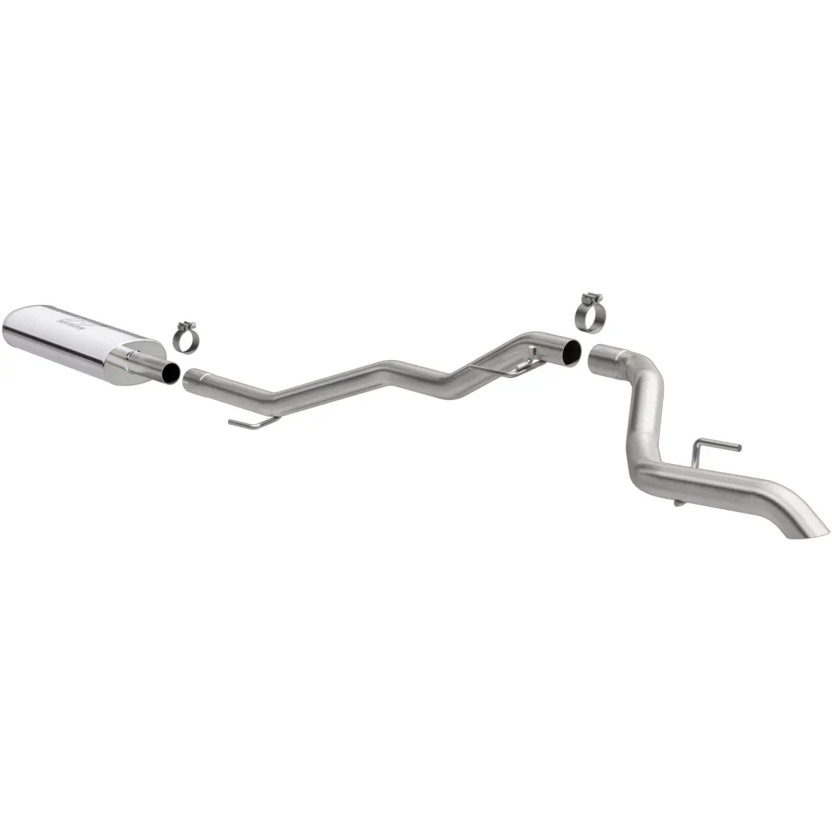 Magnaflow Exhaust Products 19486 Magnaflow Rock Crawler Series Stainless Cat-Back System 1