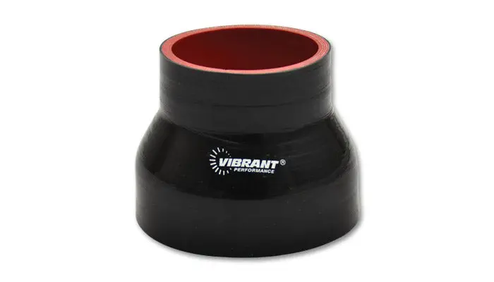 Vibrant Performance 19713 Reducer Coupler, 1.00" I.D. X 0.75" I.D. X 4.00" Long - Black 1