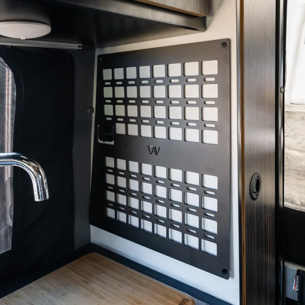 Canyon Adventure Vans Revel Kitchen Molle Panel 1