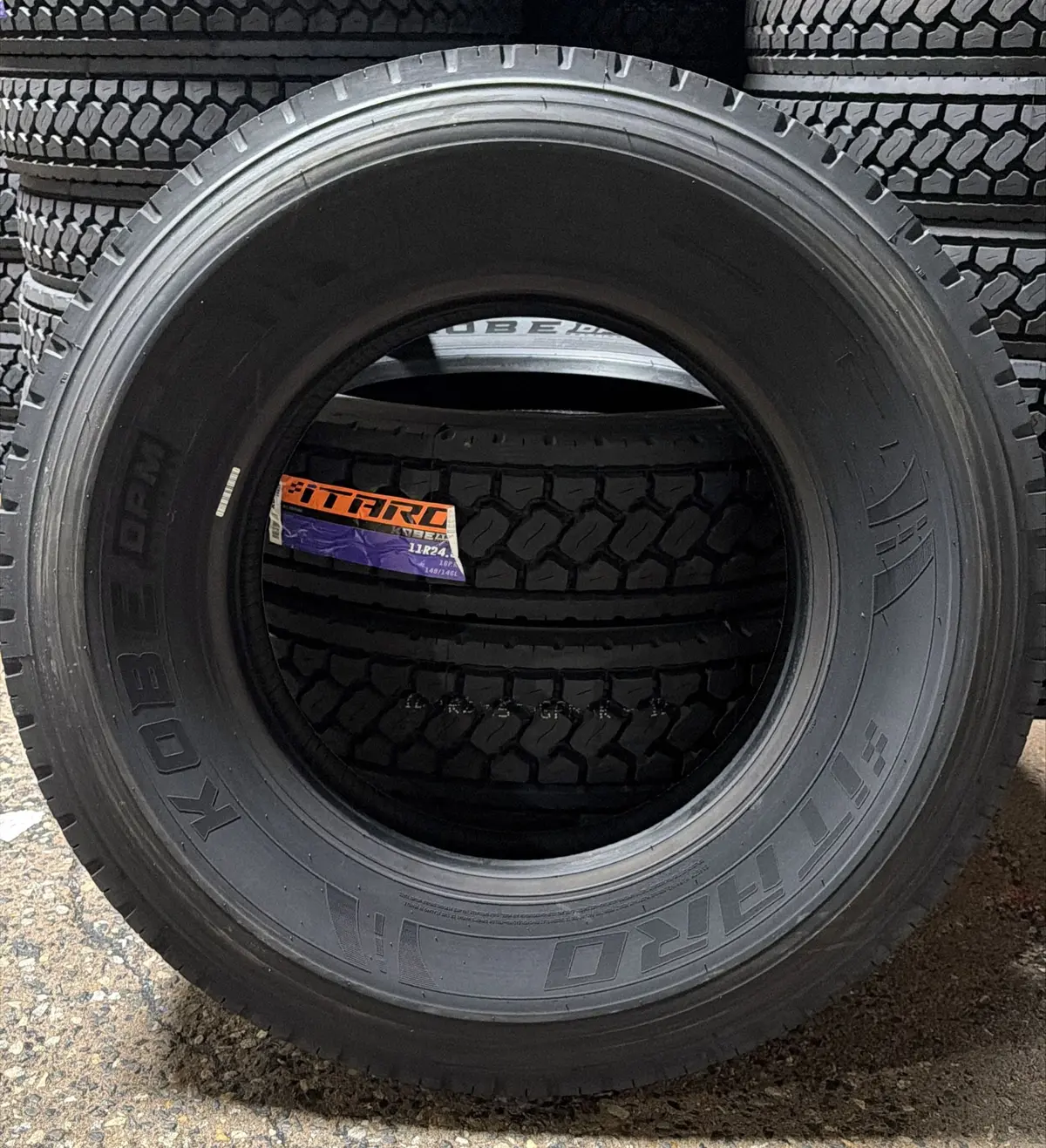 Set Of 2 Tires 295/75R22.5 Itaro Kobe Dpm Drive Closed Shoulder 16 Ply L 146/143 2