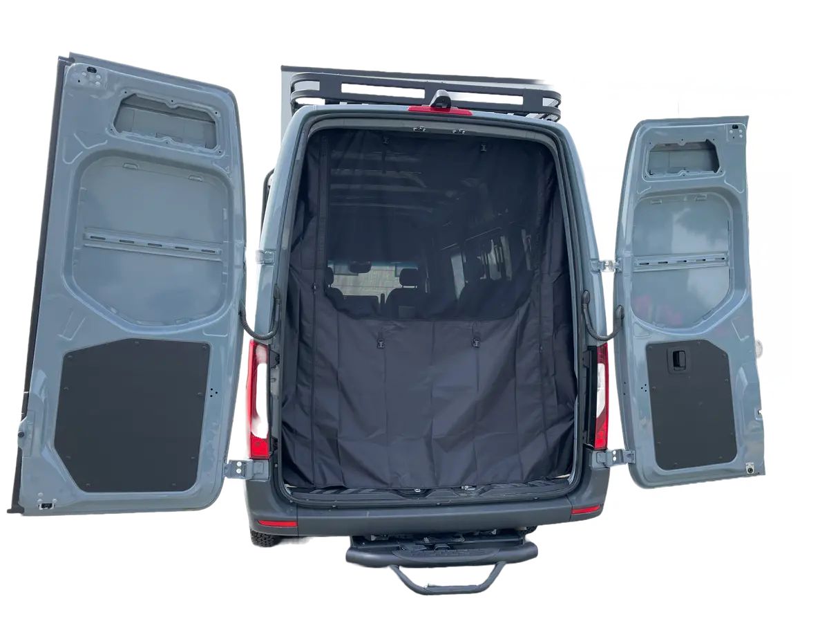 Sprinter Camper Van Bug Screen | Rear Door 1