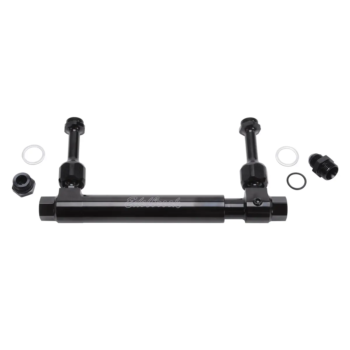 Edelbrock 8100 Black Adjustable Fuel Log For Edelbrock Vrs-4150, Holley & Demon Carburetors 1