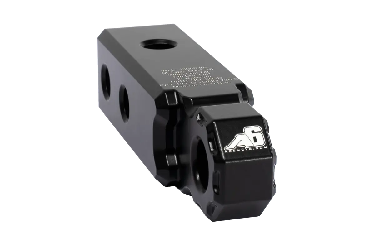 Shackle Block 2" Assembly - Black 2