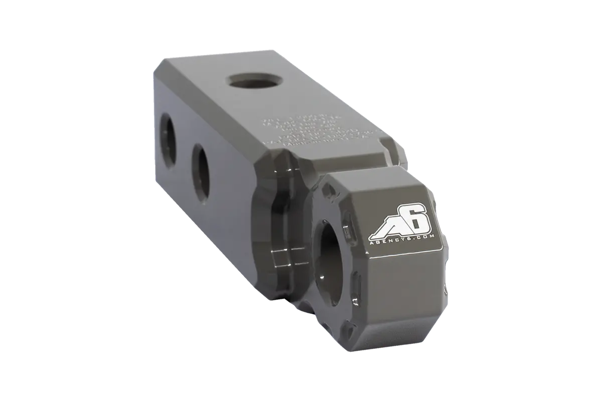 Shackle Block 2" Assembly - Grey 2