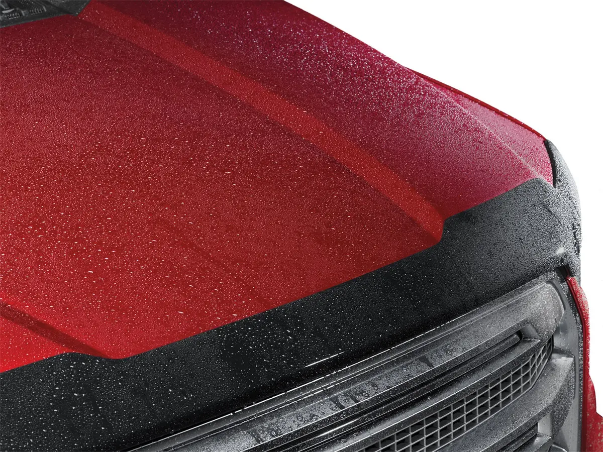 Weathertech 55209 Low Profile Aerodynamic Hood Protector; Dark Smoke; 1