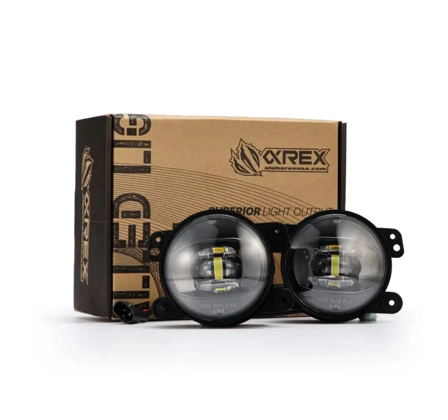 Alpharex 210004 Doubletap Dual Color Led Projector Fog Lights 1