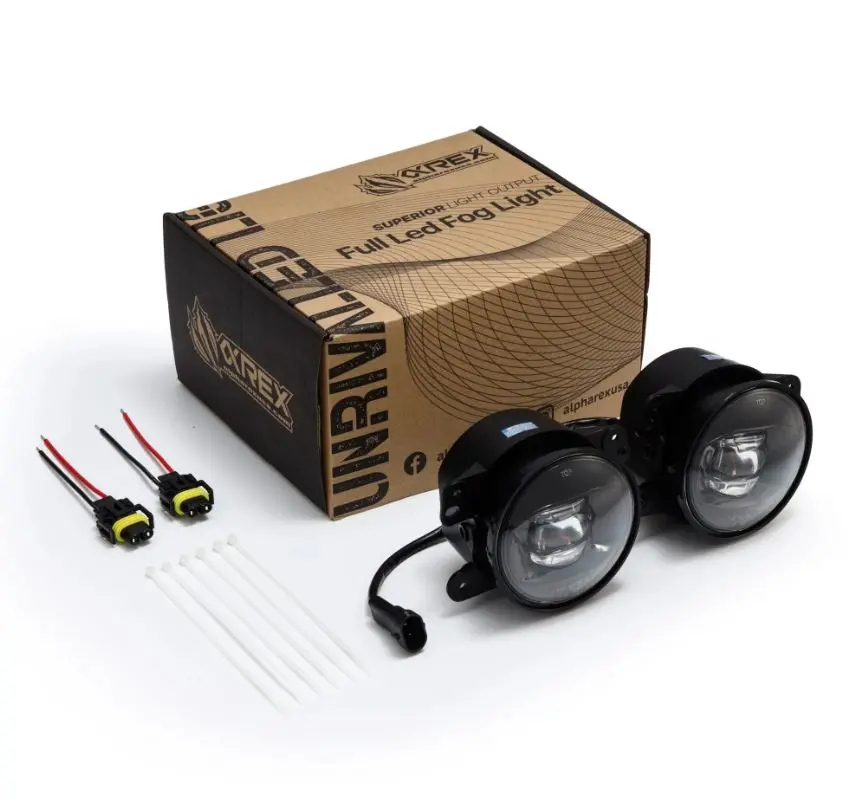 Alpharex 210004 Doubletap Dual Color Led Projector Fog Lights 2