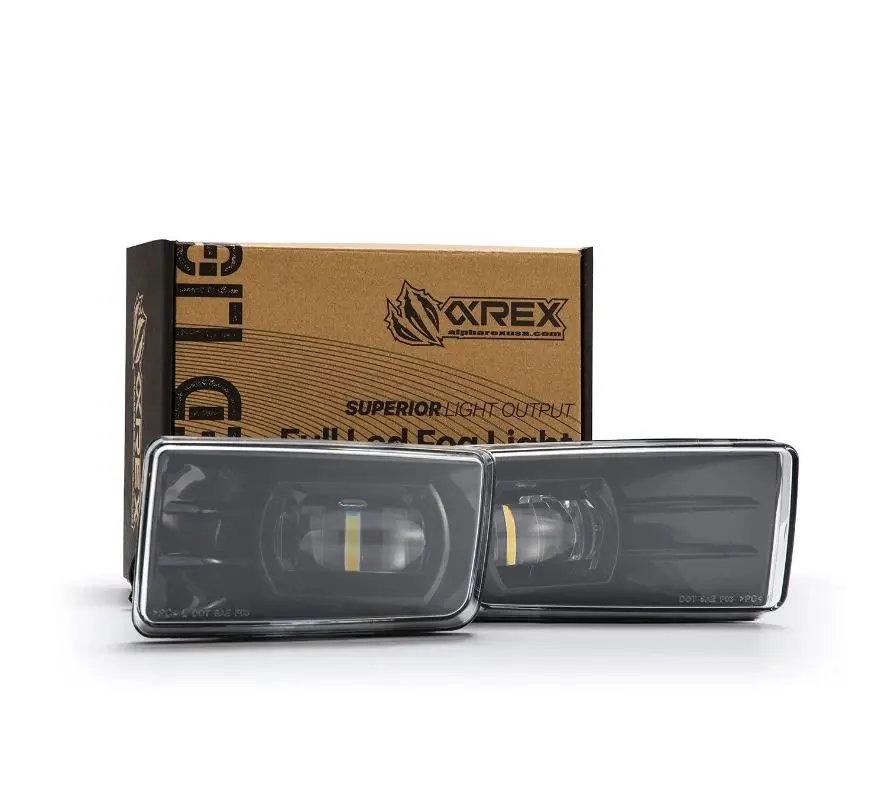 Alpharex 210008 Doubletap Dual Color Led Projector Fog Lights 1