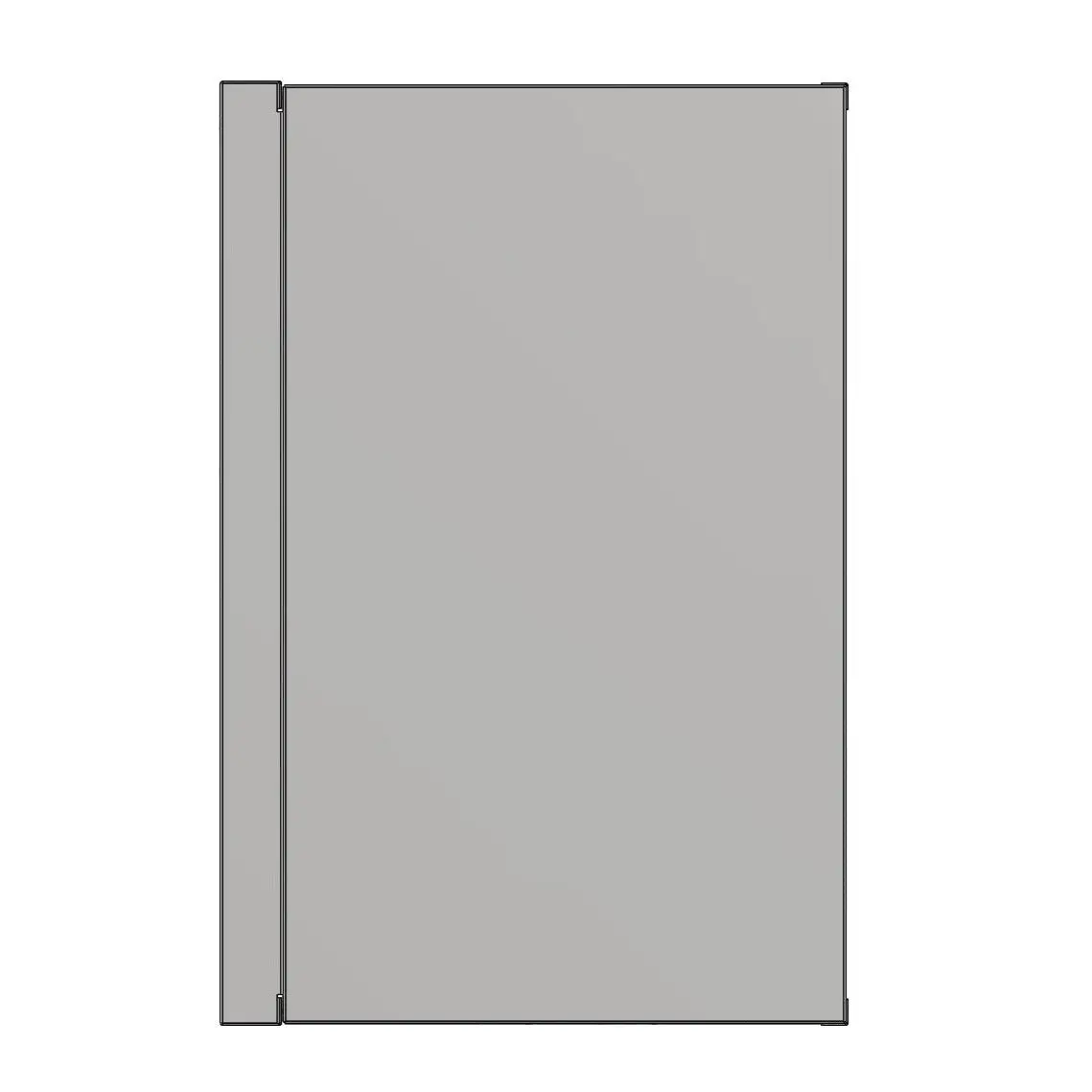 Rb Components 56In Galley - Isotherm 130 Fridge Base Cabinet - Drawer System 4