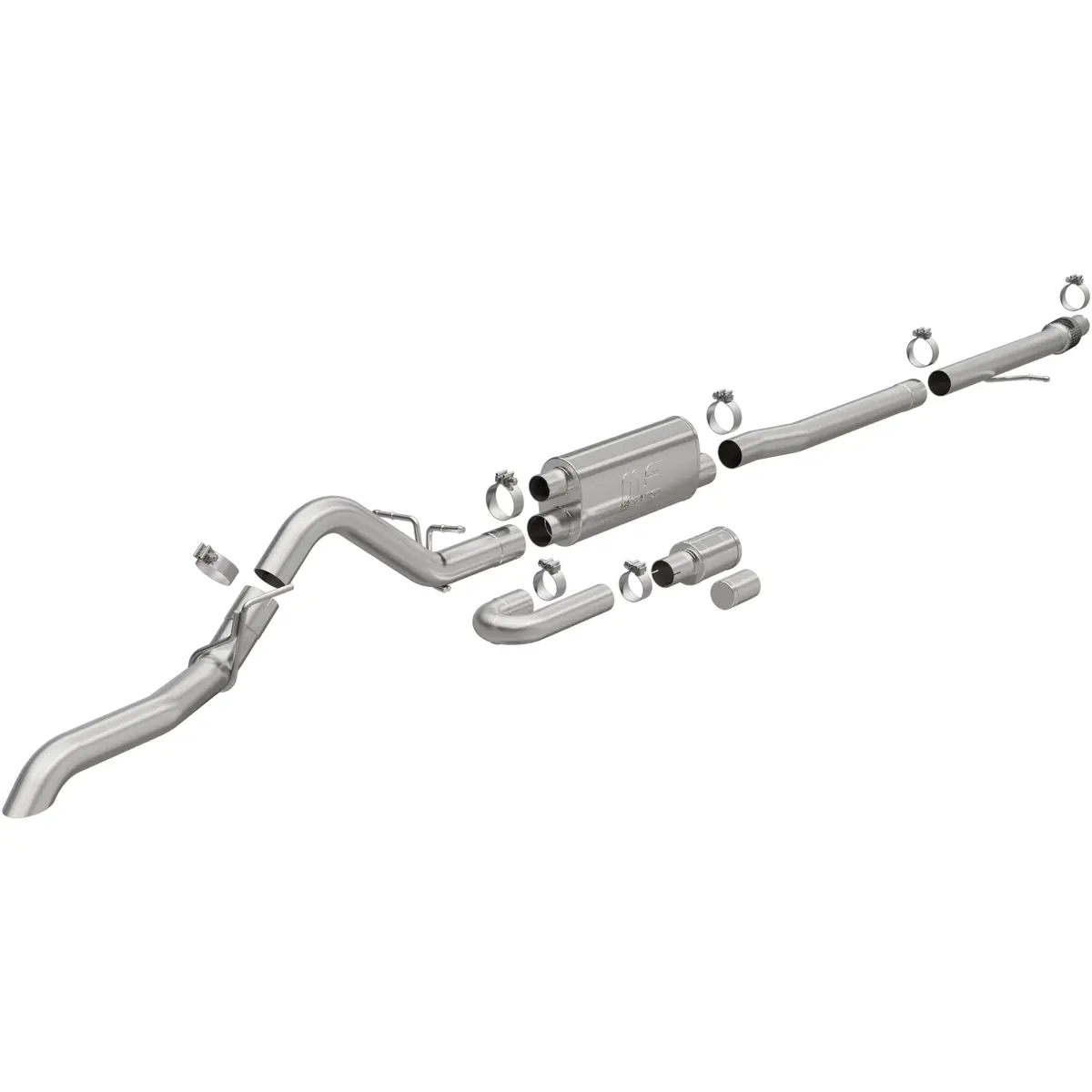 Magnaflow Exhaust Products 19636 Magnaflow Overland Series Stainless Cat-Back System 1