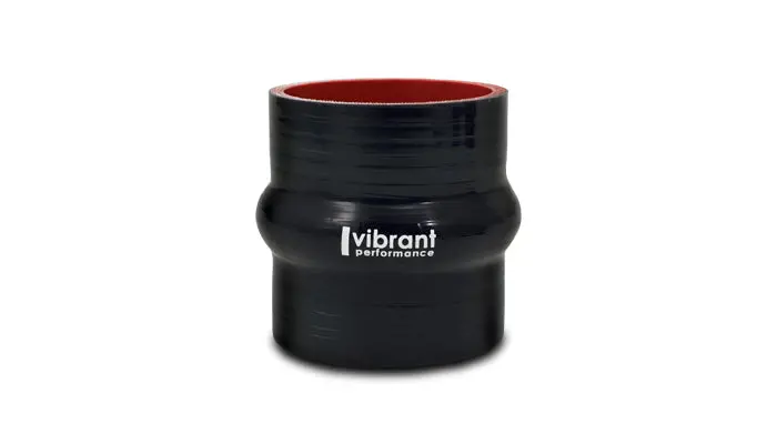 Vibrant Performance 2730 Hump Hose Coupler, 2.00" I.D. X 3.00" Long - Black 1