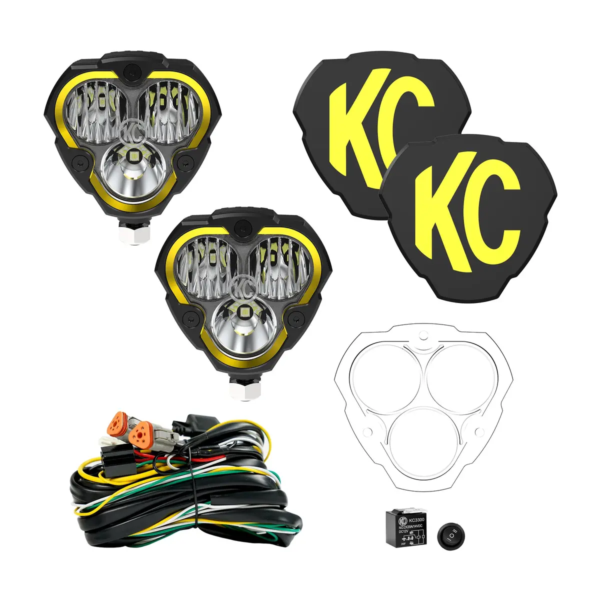 Kc Hilites 288 Flex Era 3 - 2-Light Master Kit 1